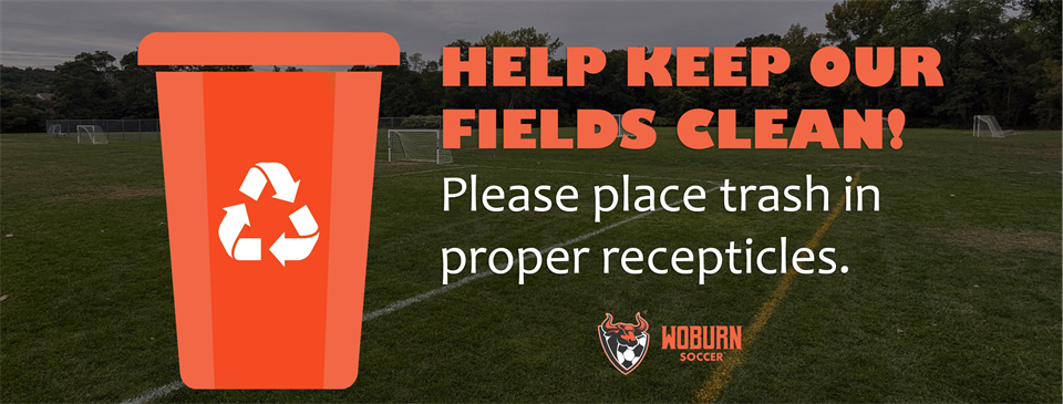 Help keep our fields clean